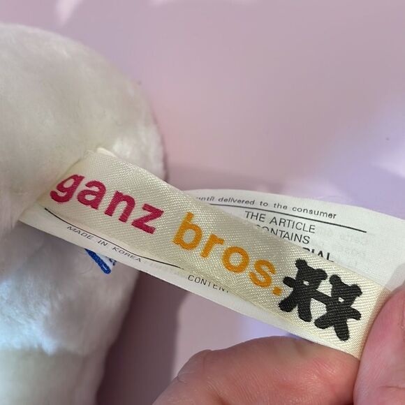 Vintage 1979 Smurf Plush Blue Stuffed Animal Wallace Berrie ganzbros 11” EUD - Picture 9 of 12